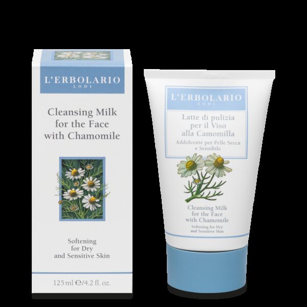 lerbolario cleansing milk for sensitive skin