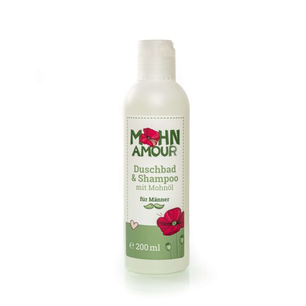 mohn amour duschbad shampoo fuer maenner 200ml scaled