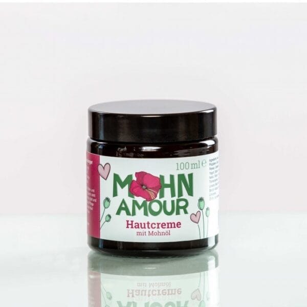 mohn amour mohnoel hautcreme