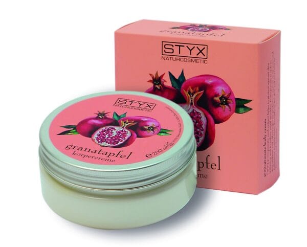 styx koerpercreme granatapfel mit schachtel