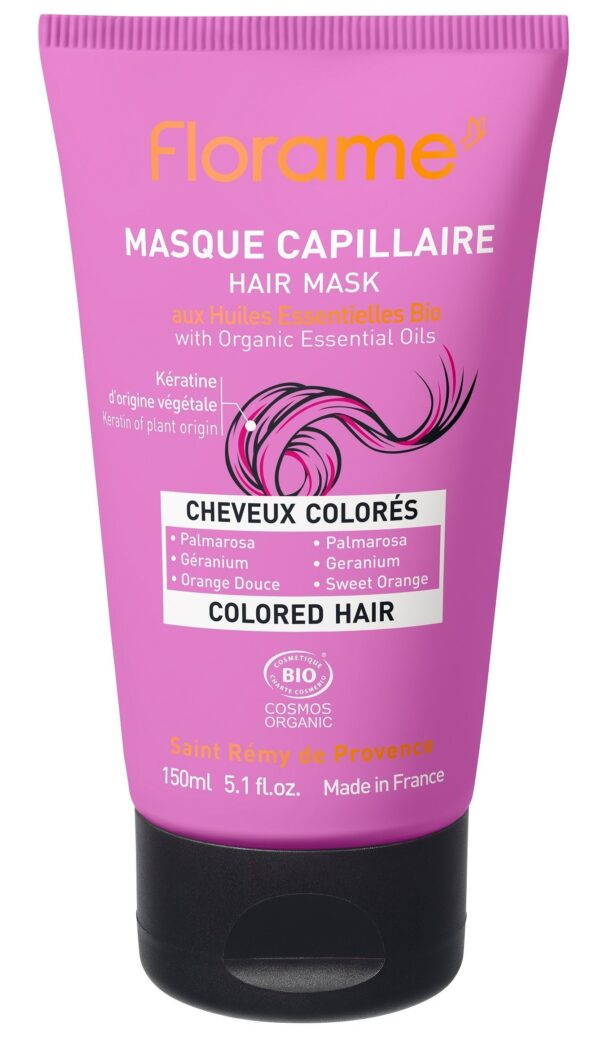 florame 825332 maske fur coloriertes haar