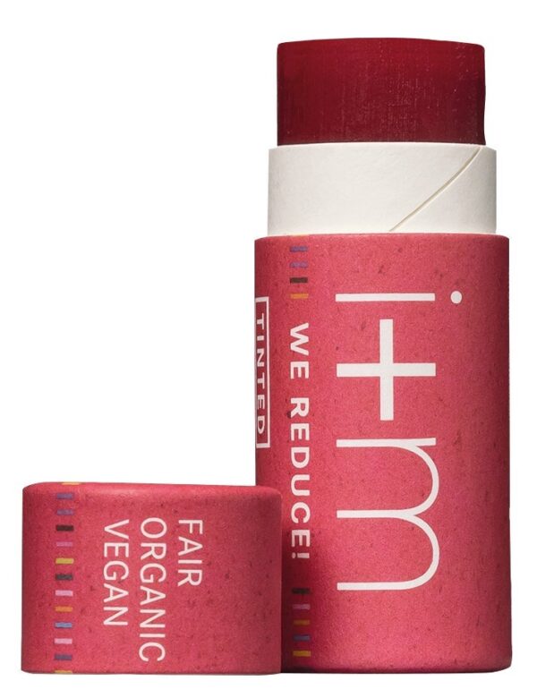 iplusm we reduce tinted cherry lip care stift