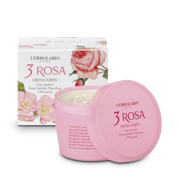 lerbolario 3 rosa koerpercreme