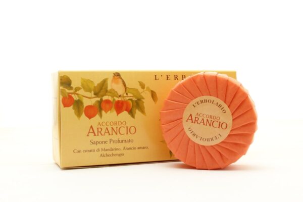 lerbolario arancio seife 100g