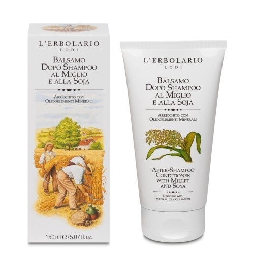 lerbolario hirse und soja haar conditioner 150ml