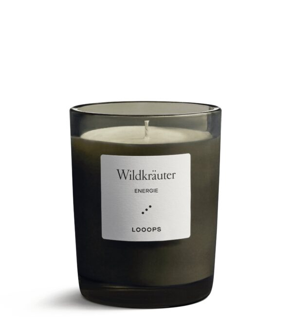 looops duftkerze wildkraeuter 250g