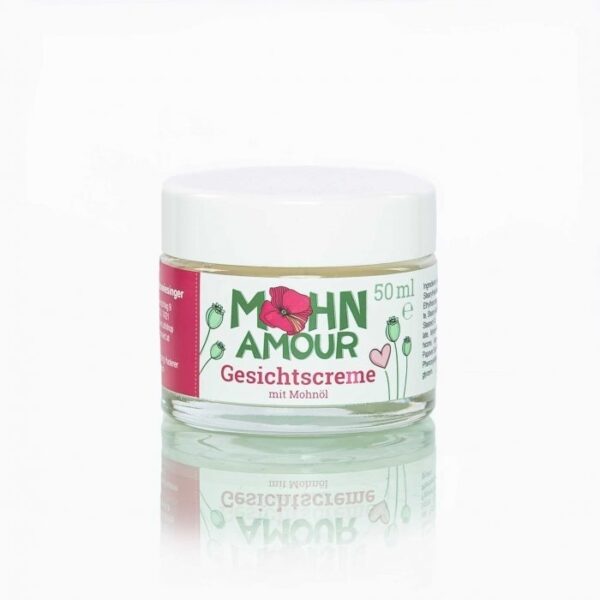 mohn amour gesichtscreme fuer maenner 50 ml