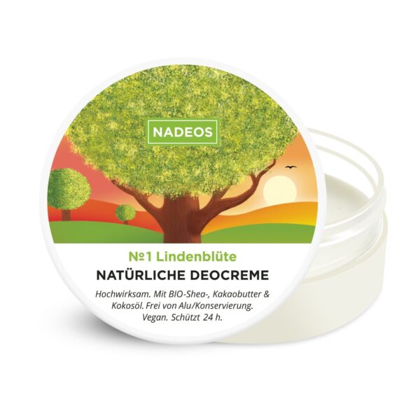 nadeos natuerliche deocreme lindenbluete