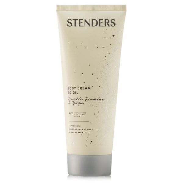 stenders body cream to oil nordic jasmine yuzu