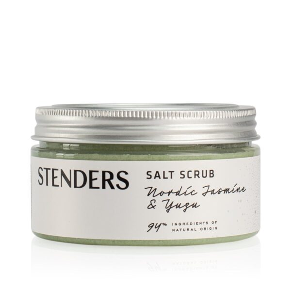 stenders salt scrub nordic jasmine yuzu