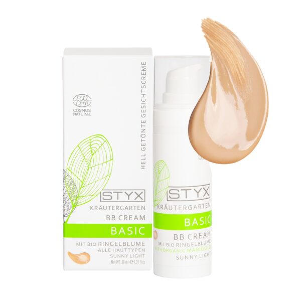 styx 14077 kraeutergarten bb cream light 30ml klecks